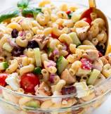 Italian Chicken Pasta Salad