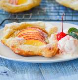 Peach and Almond Galette