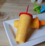 Peach and Yogurt Lollies