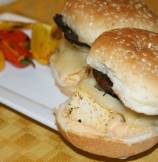 Juicy and Hearty Portobello Mushroom and Tofu Burgers