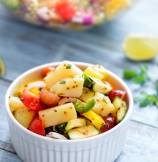 Farmer Market Healthy Potato Salad with Mustard Dressing