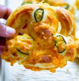 Jalapeno Cheddar Cheese Soft Pretzels