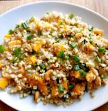 Quinoa Salad with Roasted Corn and Mango