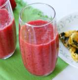 Morning Strawberry Glory Breakfast Smoothie