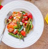 Oven Roasted Asparagus and Ravioli Pasta Salad 