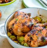 Roasted Cornish Hens with Garam Masala Honey Glaze