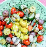 Bombay Veggie Bowl - Roasted Vegetables with Coconut Curry Dressing