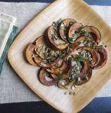 Roasted Acorn Squash with Pumpkin Seeds and Balsamic