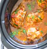 5 Ingredients Crockpot Salsa Chicken