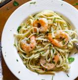 Garlic Shrimp Scampi Linguine