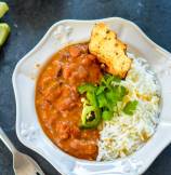 Creamy Slow Cooker Beans Curry