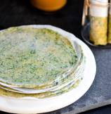 DIY | Freezer Ready Spinach Flat Bread | Indian Palak Roti
