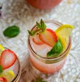 Strawberry Basil Lemonade