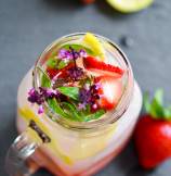 Strawberry Basil Mojito