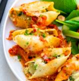 Spinach Artichoke Stuffed Shells