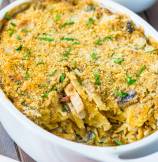 Turkey Tetrazzini with Mushrooms