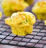 Vegan Avocado-Scallion Bake Sale Muffins 