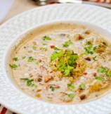 Quinoa and Wild Mushroom Soup