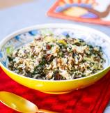 Wild Rice, Kale and Mushroom Stuffing - Vegan and Gluten Free