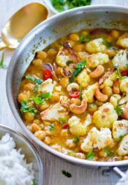 Chickpea Cauliflower Curry
