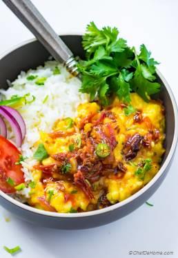 Spicy Vegan Lentil Curry