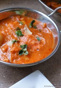 Lychee Paneer Tikka Masala