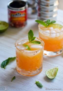 Orange Adobo (Chipotle) Margarita