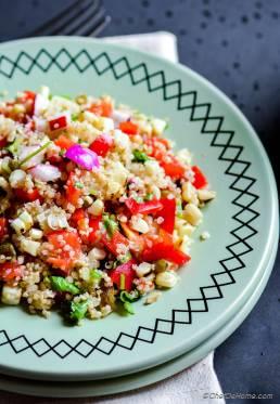 Quinoa And Roasted Corn Salad