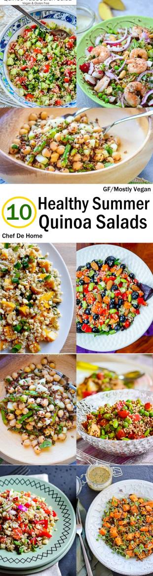 10 Healthy Quinoa Salads Meals | ChefDeHome.com