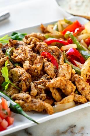 Air Fryer Chicken Fajitas Recipe | ChefDeHome.com