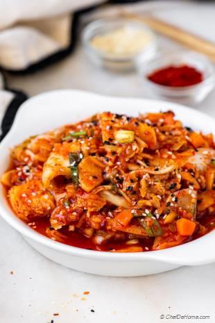 Vegan Kimchi Recipe | ChefDeHome.com