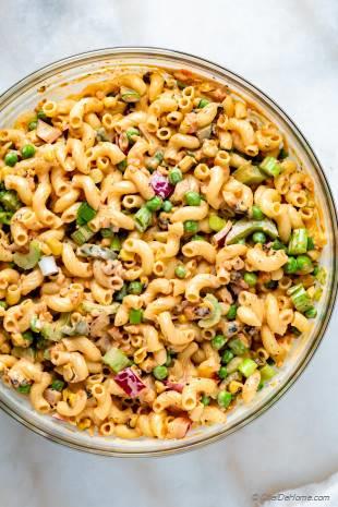 Mexican Macaroni Salad Recipe | ChefDeHome.com