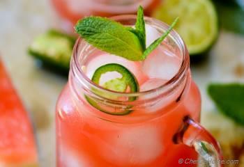 Step for Recipe - Mexican Watermelon-Jalapeno Agua Fresca