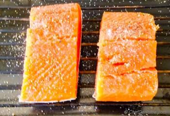 Step for Recipe - Baked Salmon with Salsa Verde