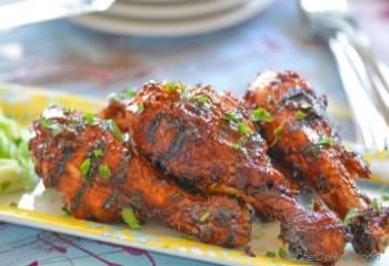 Step for Recipe - BBQ Chicken Drumsticks with Chipotle-Beer BBQ Sauce 