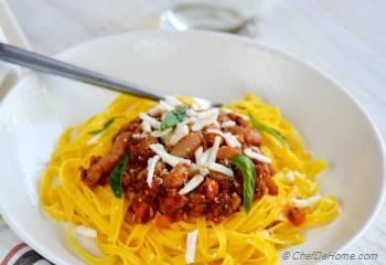 Step for Recipe - Cannellini Beans Ragu Fettuccine Pasta