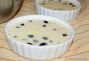 Step for Recipe - Blueberry Clafoutis