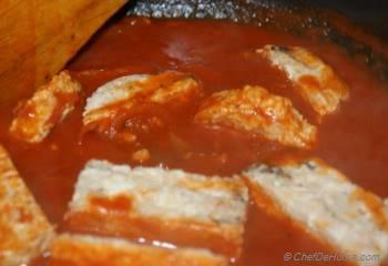 Step for Recipe - Mock Duck in Tomato Sauce
