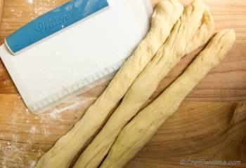 Step for Recipe - Traditional Braided Challah Bread