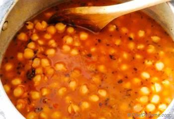 Step for Recipe - Vegan Chickpea Curry in Pressure Cooker