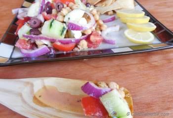 Step for Recipe - Greek-Style Chickpea and Cucumber Salad