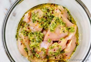Step for Recipe - Chimichurri Chicken