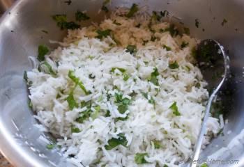 Step for Recipe - Easy Cilantro Lime Rice