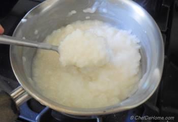 Step for Recipe - Lightened Up Sweet Coconut Rice