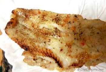 Step for Recipe - Pan-Seared Cod Fillets with Citrus Sauce