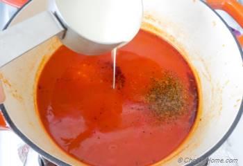 Step for Recipe - Creamy Tomato Soup