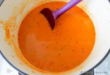 Step for Recipe - Creamy Tomato Soup