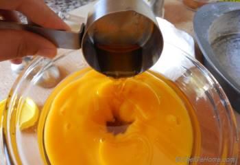 Step for Recipe - Eggless Mango Cake with Chocolate Mango Glaze