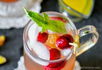 Step for Recipe - Cranberry Moscow Mule with Homemade Ginger Ale