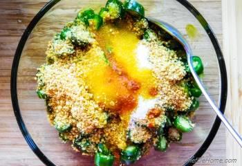 Step for Recipe - Green Chilli Pickle with Mustard | Hari Mirch Ka Achaar